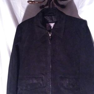 Small American classic suede coat